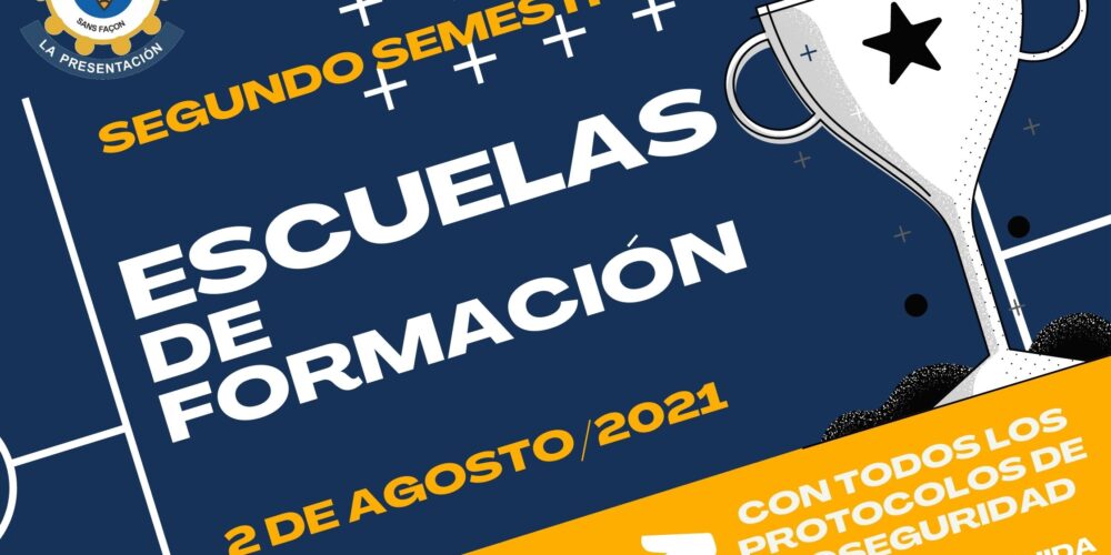 ESCUELAS DE  FORMACIÓN 2021